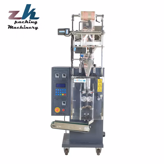 Automatic Vertical Granule Snack Salt/Desiccant/Seed/Spice/Sugar/Popcorn/Coffee/Nuts/Peanut/Legume/Dried Fruit Sachet Food Packing Packaging Filling Machine