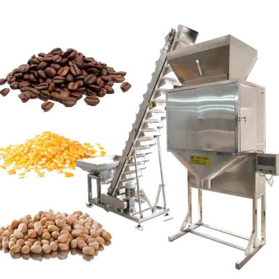 Semiautomática 5kg 10kg 20kg 25kg Granule Feeds Pellets Empaquetadora