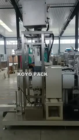 Máquina automática de envasado al vacío de polvo de bolsa grande de 25 kg 50 kg